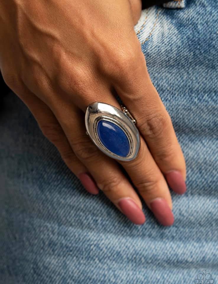 Ring - "Sahara Seer” Blue