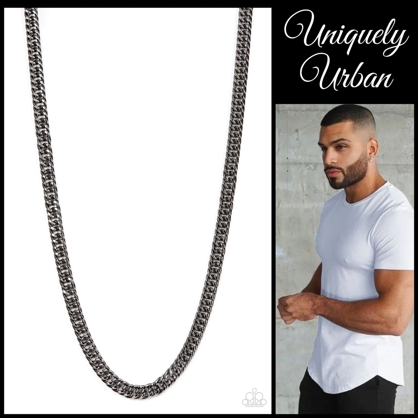 Men/Unisex Necklace- "Standing Room Only"