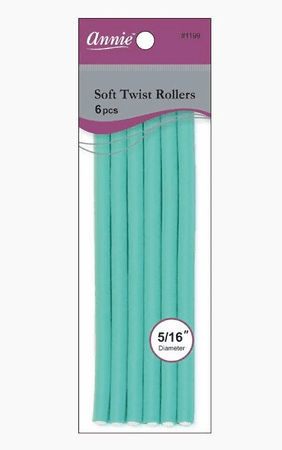 Annie Soft Twist Rollers 6pcs