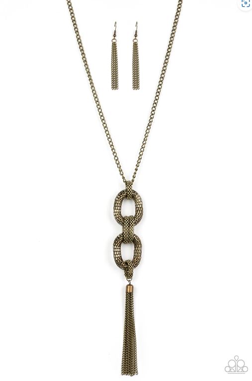 Necklace - "Enmeshed in Mesh"