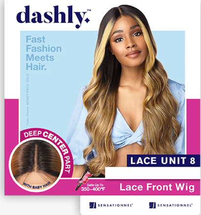 Dashly Lace Wig – Unit 8 (Color T2/Rosegold)
