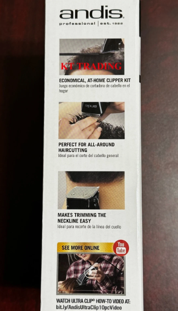 Andis ULTRA CLIP 10-Piece CLIPPER KIT