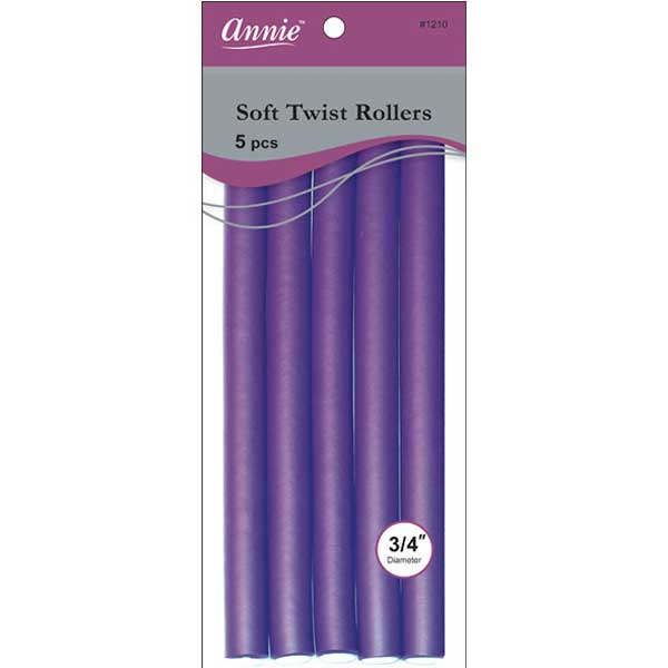 Annie Soft Twist Rollers 5pcs