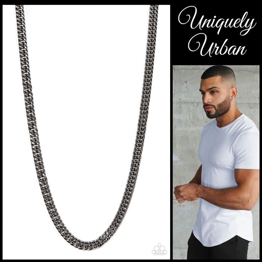 Men/Unisex Necklace- "Standing Room Only"