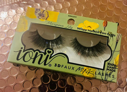 Ioni Lash Garden 3D Faux Mink Lashes "Mariposa Lily"