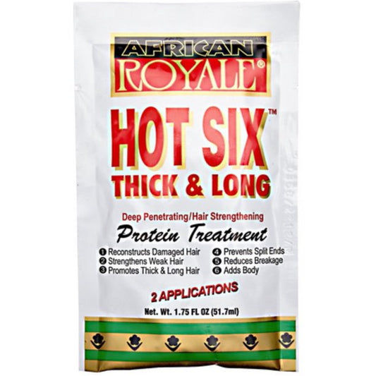 African Royale Hot Six Thick & Long Protein Treatment