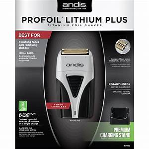 Andis Profoil Lithium Plus Titanium Foil Shaver