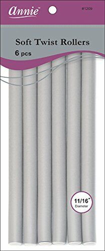 Annie 6pc Soft Twist Rollers