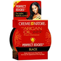 Crème of Nature with Argan Oil from Morocco Perfect Edges Black