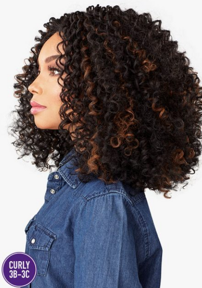 Curls Kinks & Co - Lace Front Wig "The Show Stopper" (Color 99J)