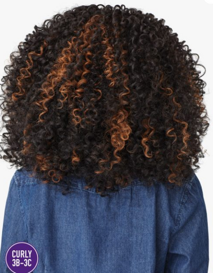 Curls Kinks & Co - Lace Front Wig "The Show Stopper" (Color 99J)