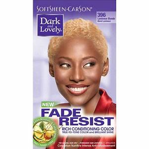 Dark and Lovely Fade Resist Hair Color #396 Luminous Blonde