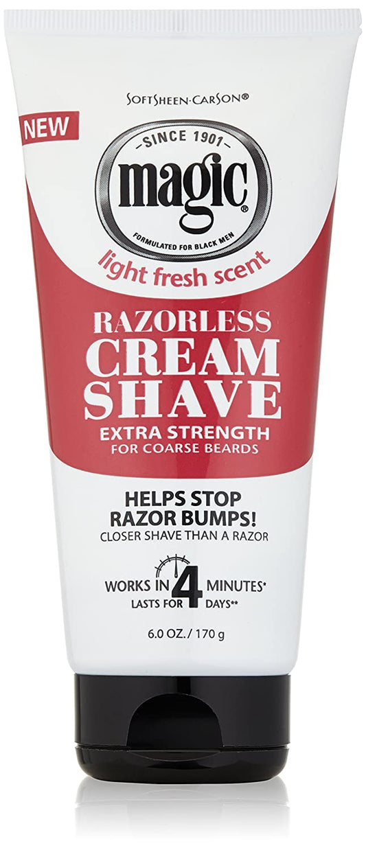 Magic Razorless Cream Shave Extra Strength