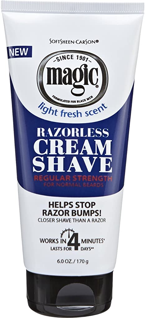 Magic Razorless Cream Shave Regular Strength