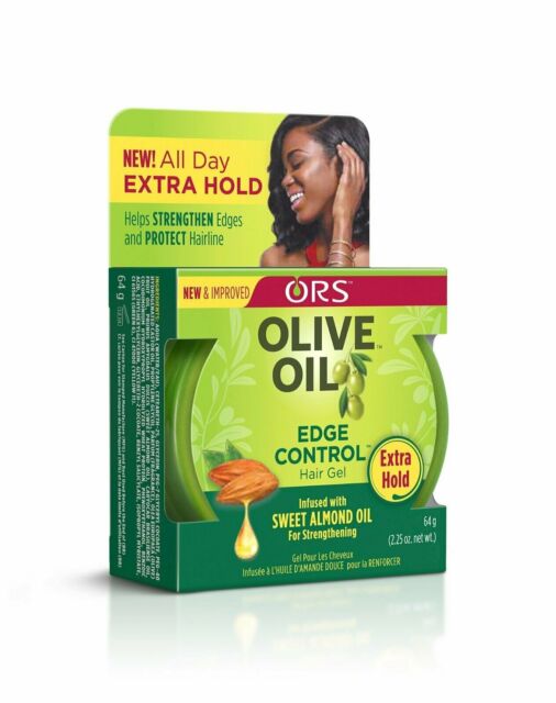 ORS Olive Oil Edge Control hair Gel Infused with Sweet Almond Oil