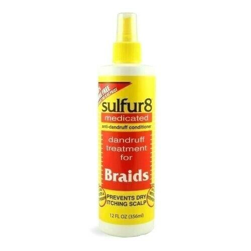 Sulfur 8 Medicated Anti-Dandruff Conditioner Dandruff Treatment for Braids