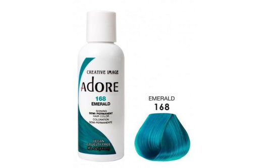Adore Semi-Permanent Hair Color Emerald #168