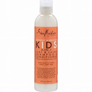 Shea Moisture Coconut & Hibiscus Kids 2N1 Curl & Shine Shampoo & Conditioner