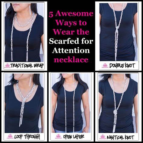 Necklace - "Scarfed For Attention"